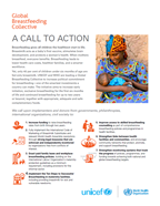 Global bf collective - Call to action pubcov