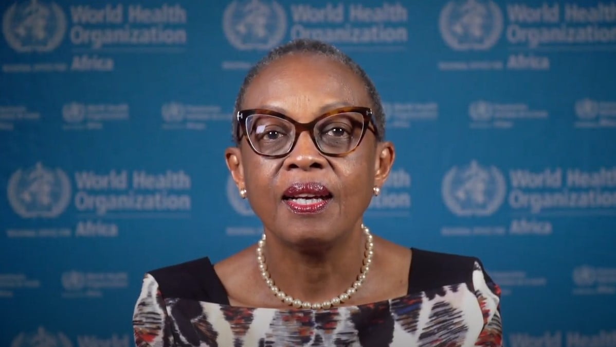 Dr Moeti, WHO Regional Director for Africa